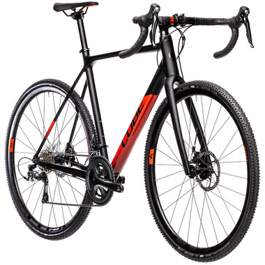 Bicicleta de ciclocross CUBE CROSS RACE Shimano Tiagra 34/50 Negro/Rojo 2021 0